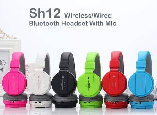 Bluetooth Headphone SH12 with box